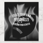 オリジナルを作成 ワインラベル (シングルラベル)