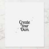 オリジナルを作成 ワインラベル (シングルラベル)