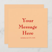 オリジナルを作成 招待状 (正面/裏面)