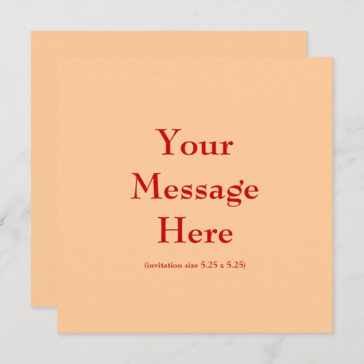 オリジナルを作成 招待状 (正面/裏面)