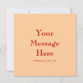 オリジナルを作成 招待状 (正面)