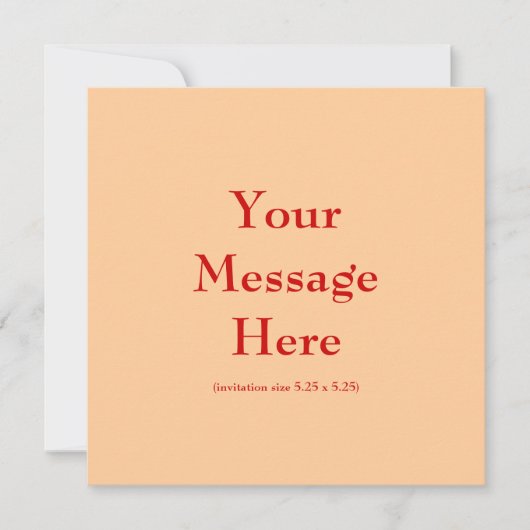 オリジナルを作成 招待状 (正面)