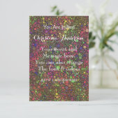 オリジナルを作成 招待状 (スタンド正面)