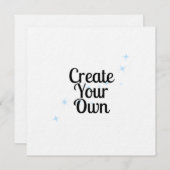 オリジナルを作成 招待状 (正面/裏面)