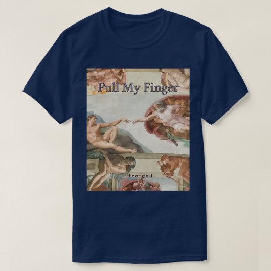 オリジナルを指で引く1 2 Tシャツ (デザイン正面)