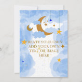 オリジナルを追加しよう DIY きらきら星 招待状 (正面)