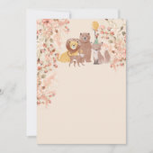 オリジナルを追加 ブォホ サファリ ピンク パンパス グラス 招待状 (正面)