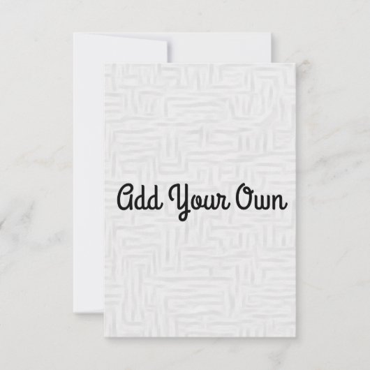 オリジナルを追加 - 招待状 (正面)