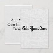 オリジナルを追加 - 招待状 (正面/裏面)