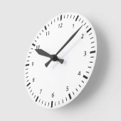 オリジナルアクリルウォール時計を作ろう ラウンド壁時計 (傾斜)