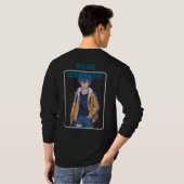 オリジナルアニメキャラクター Tシャツ (裏面フル)