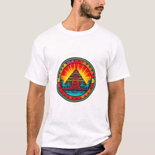 オリジナルアメリカ人 – デザイン1 Tシャツ (正面)