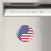 オリジナルアメリカ愛国的英陽シンボル マグネット (インサイチュ (食洗機))