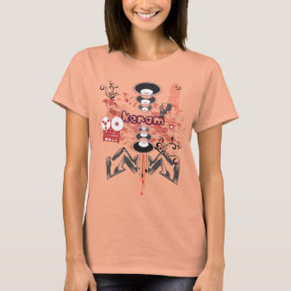 オリジナルアーティストKeramのカスタムデザイン Tシャツ