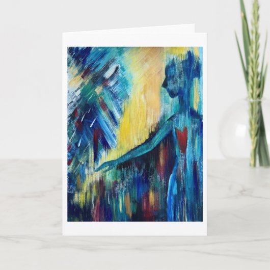 オリジナルアートのカード: 喪失 カード (正面)