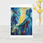 オリジナルアートのカード: 喪失 カード (黄色い花)