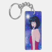 オリジナルアートキーチェーン キーホルダー (正面左)
