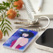 オリジナルアートキーチェーン キーホルダー (正面右)