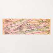 オリジナルアートデジタルウォーターカラー竹ヨガマット ヨガマット (正面(横))