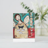 オリジナルアートバイクロッピンスプリー ポストカード (スタンド正面)