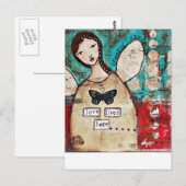 オリジナルアートバイクロッピンスプリー ポストカード (正面/裏面)