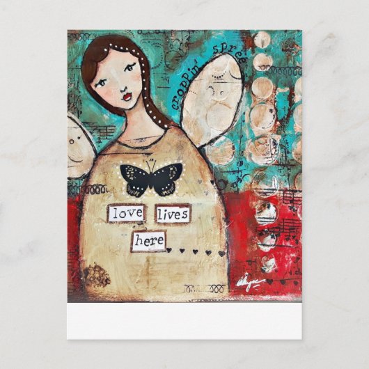 オリジナルアートバイクロッピンスプリー ポストカード (正面)