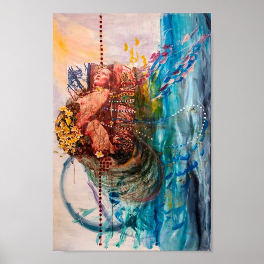 オリジナルアートプリントバイイーヴレイヌ ポスター (正面)