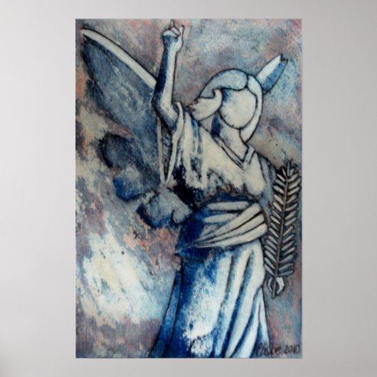 オリジナルアートプリント – アンジェラ ポスター (正面)