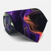 オリジナルアートユニーク抽象芸術ネックタイ ネクタイ (ロール)