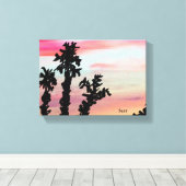 オリジナルアート作品/プリントbySarr キャンバスプリント (インサイチュ (ウッドフロア))