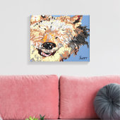 オリジナルアート作品/プリントbySarr キャンバスプリント (インサイチュ (リビング))