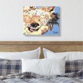 オリジナルアート作品/プリントbySarr キャンバスプリント (インサイチュ (寝室))