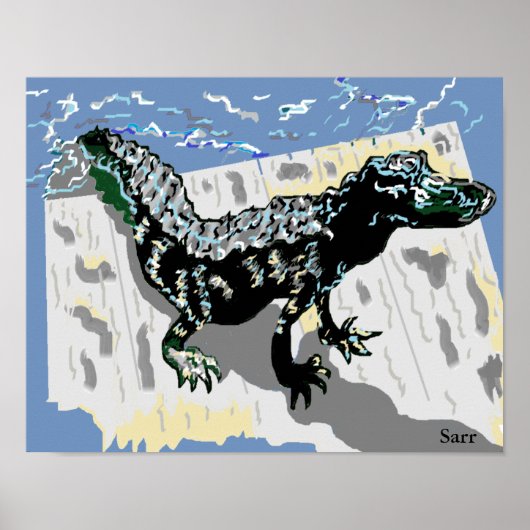 オリジナルアート作品/プリントbySarr ポスター (正面)