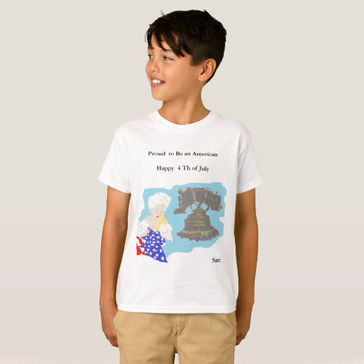 オリジナルアート作品/プリントbySarr Tシャツ (正面フル)