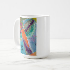 オリジナルアート入り I LOVE YOU エンジェル コーヒーマグカップ