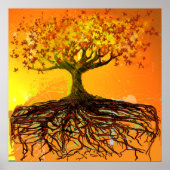 オリジナルアート動揺して – 根の木のポスター ポスター (正面)