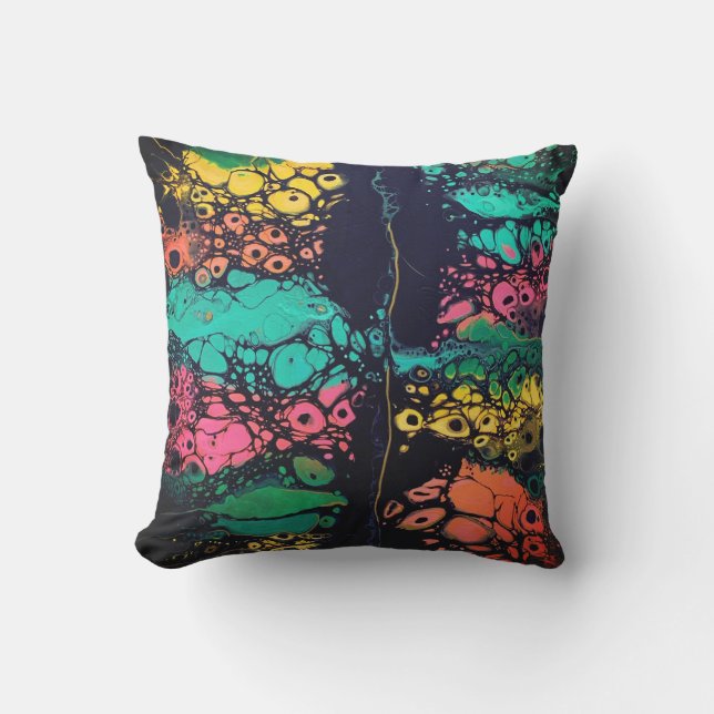 オリジナルアート屋外枕 アウトドアクッション (正面)