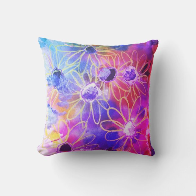 オリジナルアート屋外枕 アウトドアクッション (正面)