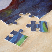 オリジナルアート日月食 ジグソーパズル (側面)