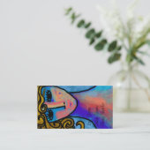 オリジナルアート美容師 名刺 (スタンド正面)