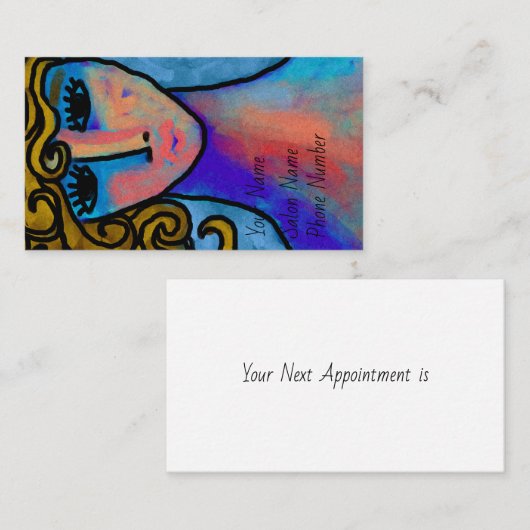 オリジナルアート美容師 名刺 (正面/裏面)