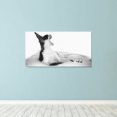 オリジナルアート：「キツサディヴァ」 キャンバスプリント (インサイチュ (ウッドフロア))