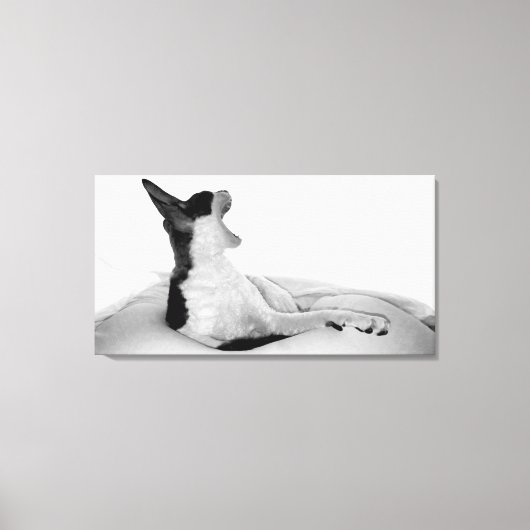 オリジナルアート：「キツサディヴァ」 キャンバスプリント (正面)