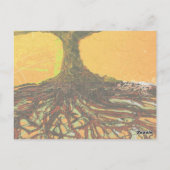 オリジナルアート – グ動揺してラングビューティエレガントー ポストカード (裏面)