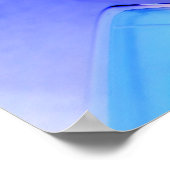 オリジナルアート: "ライトジオメトリ:ファイアアイス" ポスター (角)