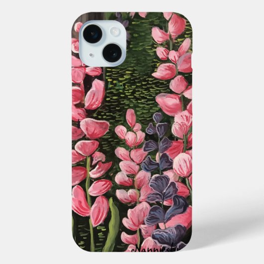 オリジナルアート ワイルドフラワー Case-Mate iPhoneケース (裏面)