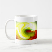 オリジナルアート – 抽象芸術アモダンート コーヒーマグカップ (左)