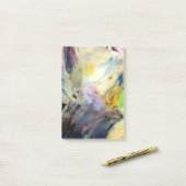 オリジナルアート：「液状キャンディカラー」 ポストイット (デスク上)