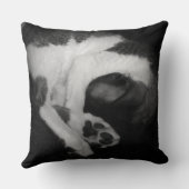 オリジナルアート:「私はあなたのハートを溶かす」 クッション (裏面)