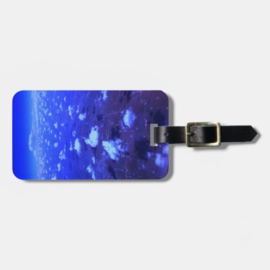 オリジナルアート：「高い羊さまよう」 ラゲッジタグ (正面横)